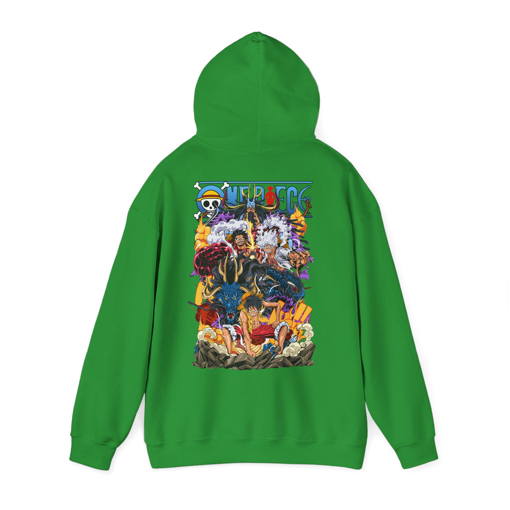 Oversized Φούτερ Luffy Gears Evolution – Unisex Comfort Fit