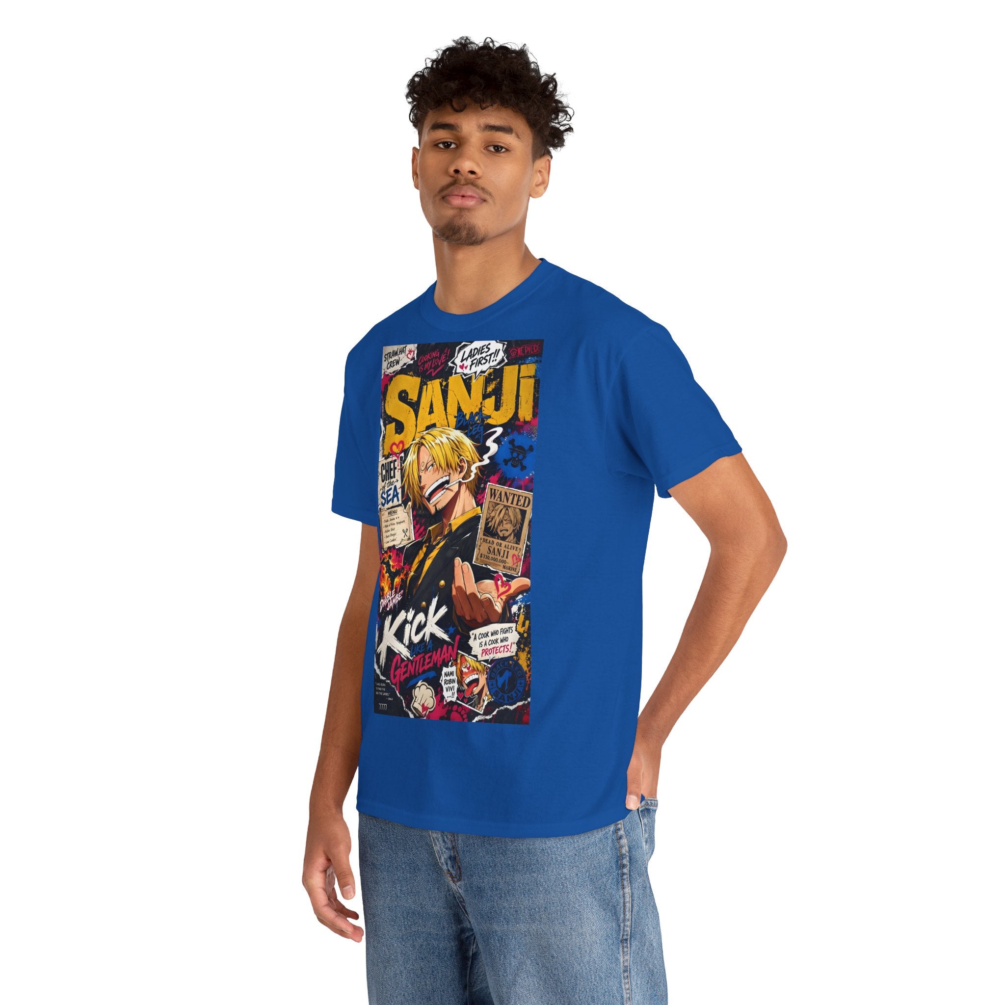 Anime T-Shirt "Vinsmoke Sanji Streetwear" PlusVibe (Έως 5XL)