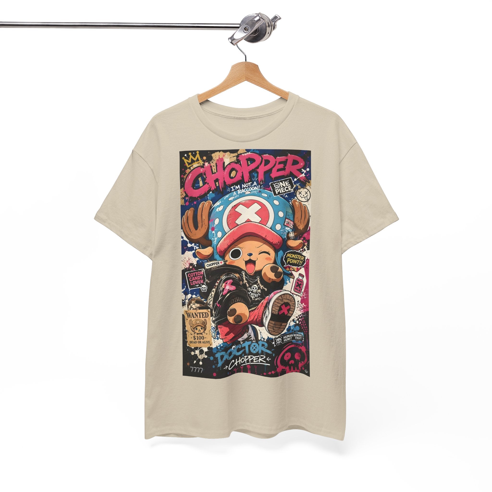 Anime T-Shirt "Tony Tony Chopper Streetwear" PlusVibe (Έως 5XL)