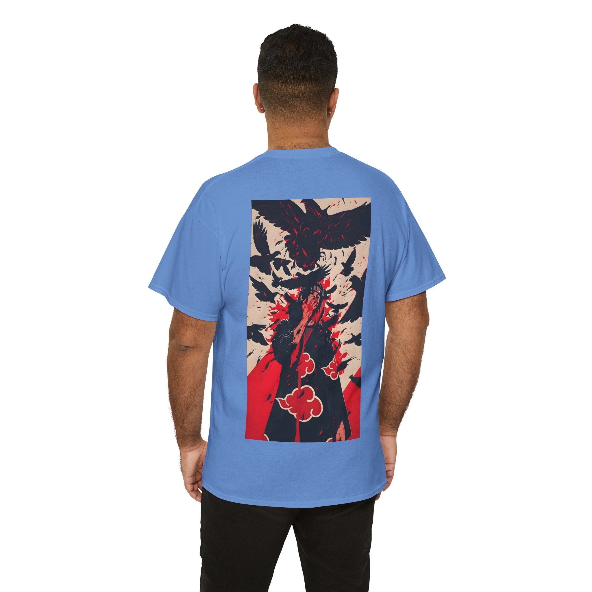 Anime T-Shirt "Itachi Uchiha Crow Illusion" PlusVibe (Έως 5XL)