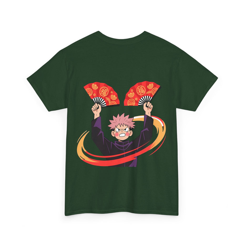 Anime T-Shirt "Itadori Divergent Fist" PlusVibe (Έως 5XL)