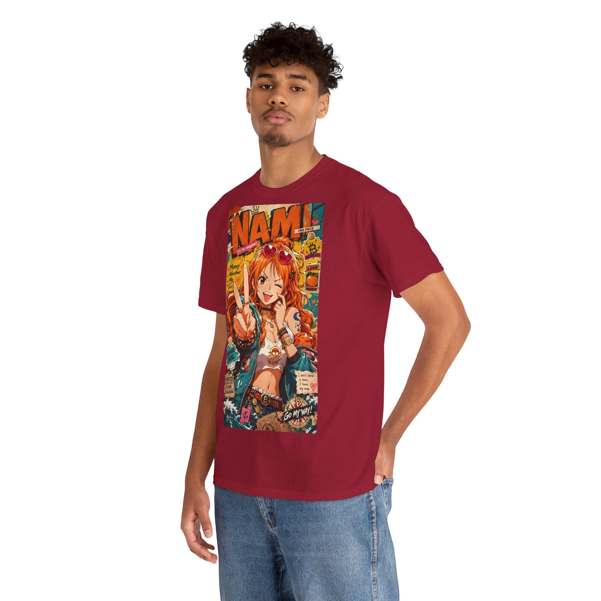 Anime T-Shirt "Nami Cat Burglar Streetwear" PlusVibe (Έως 5XL)