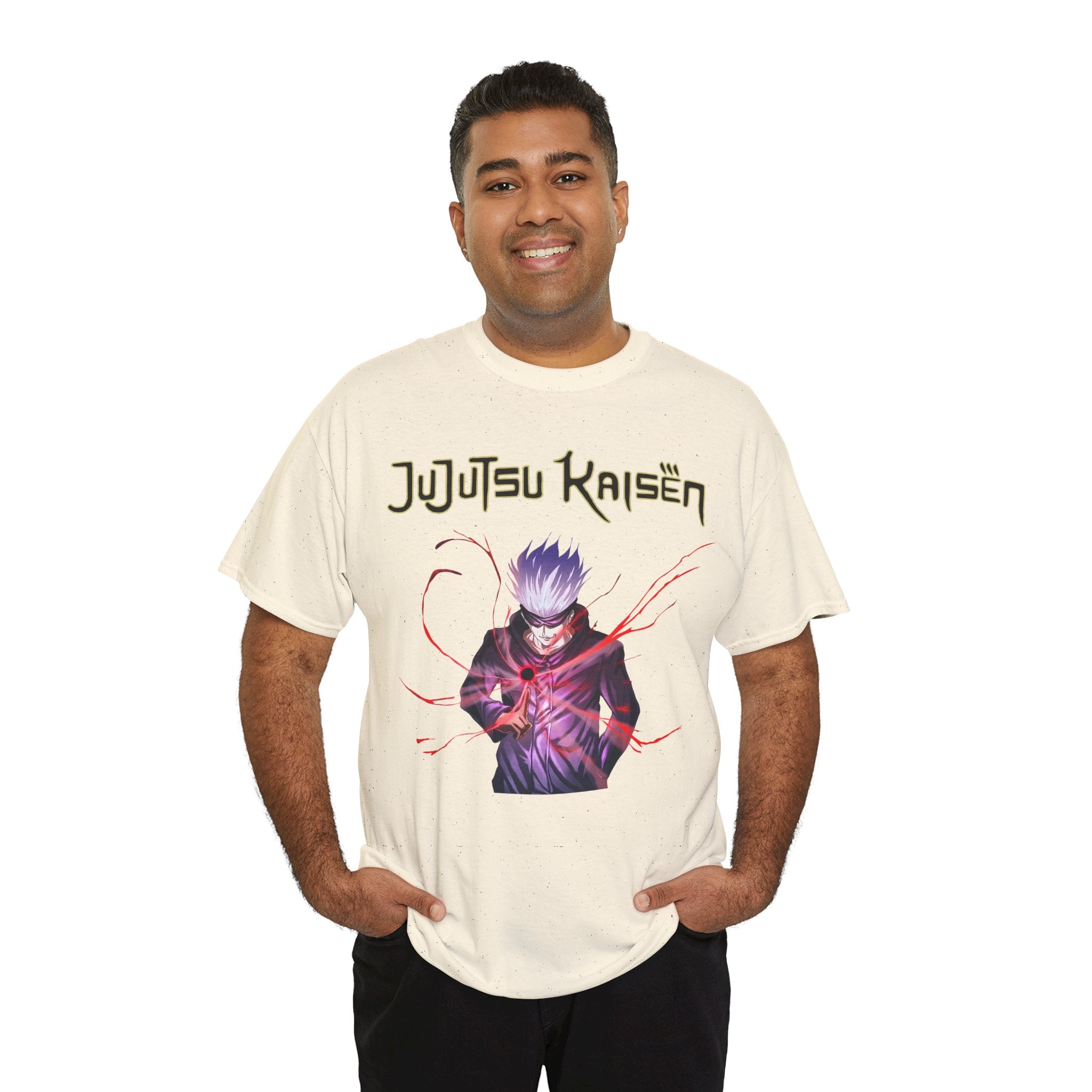 Anime T-Shirt "Satoru Gojo Minimal Stamp" PlusVibe (Έως 5XL)