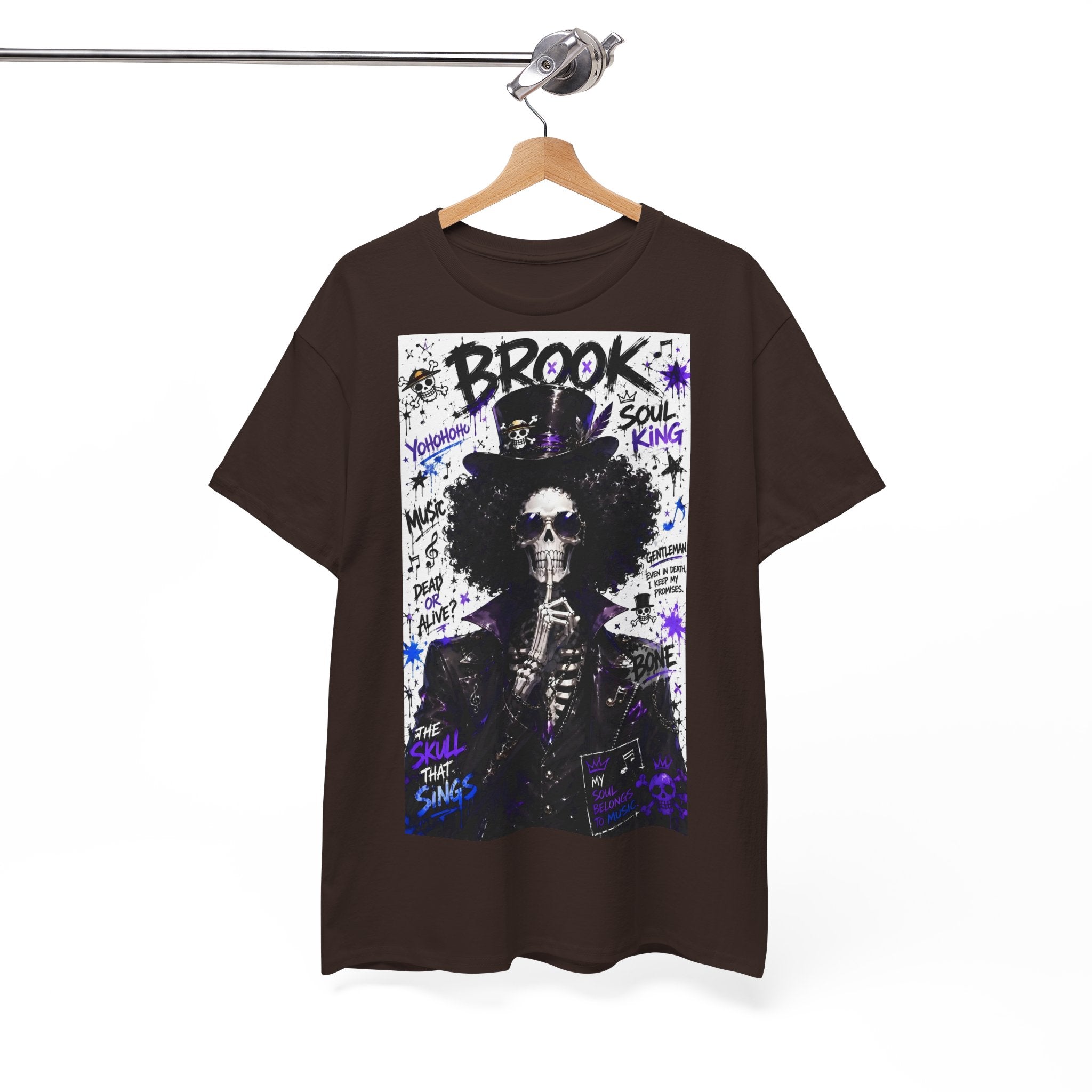 Anime T-Shirt "Soul King Brook Streetwear" PlusVibe (Έως 5XL)