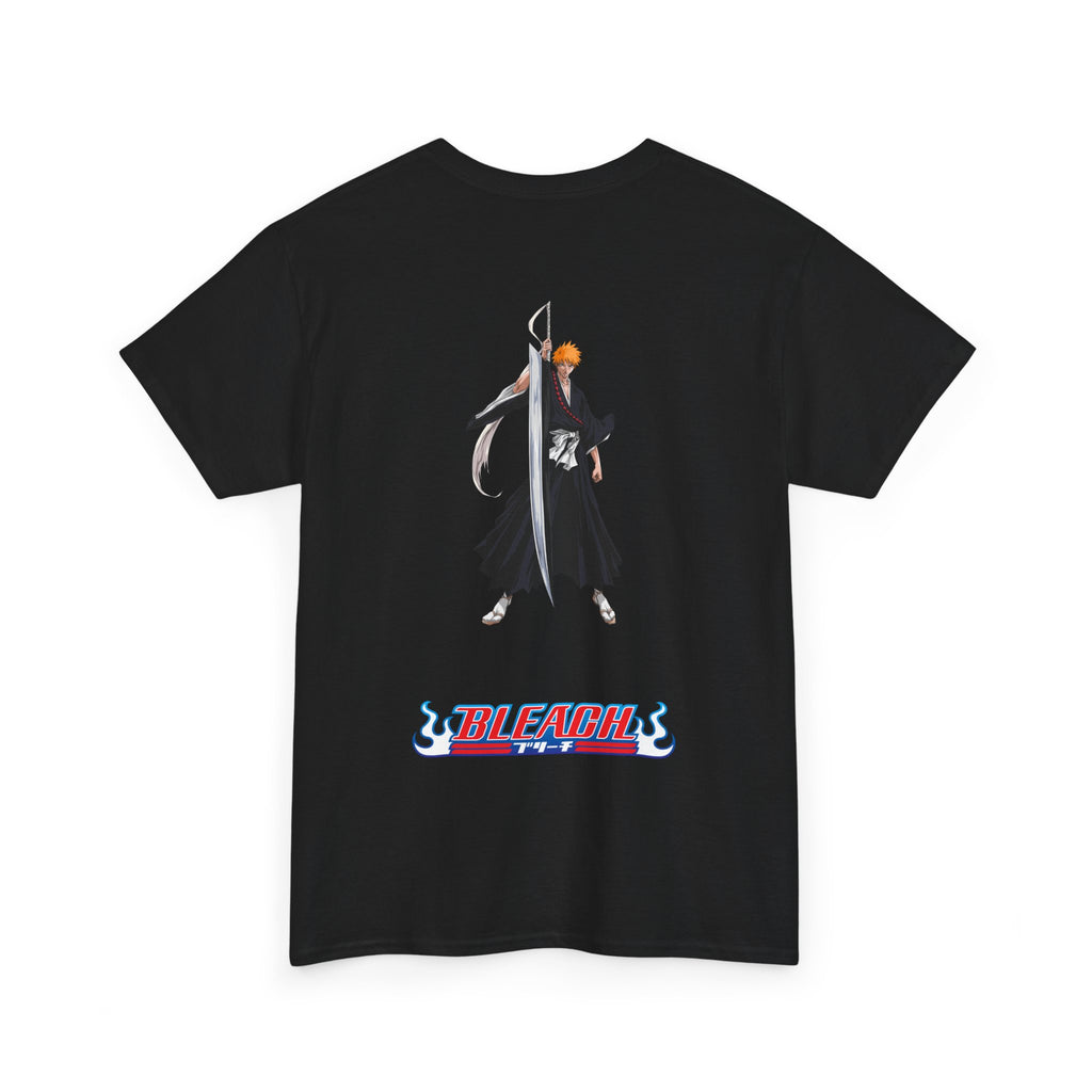 Anime T-Shirt Bleach "Ichigo Kurosaki" Back Graphic PlusVibe (Έως 5XL)