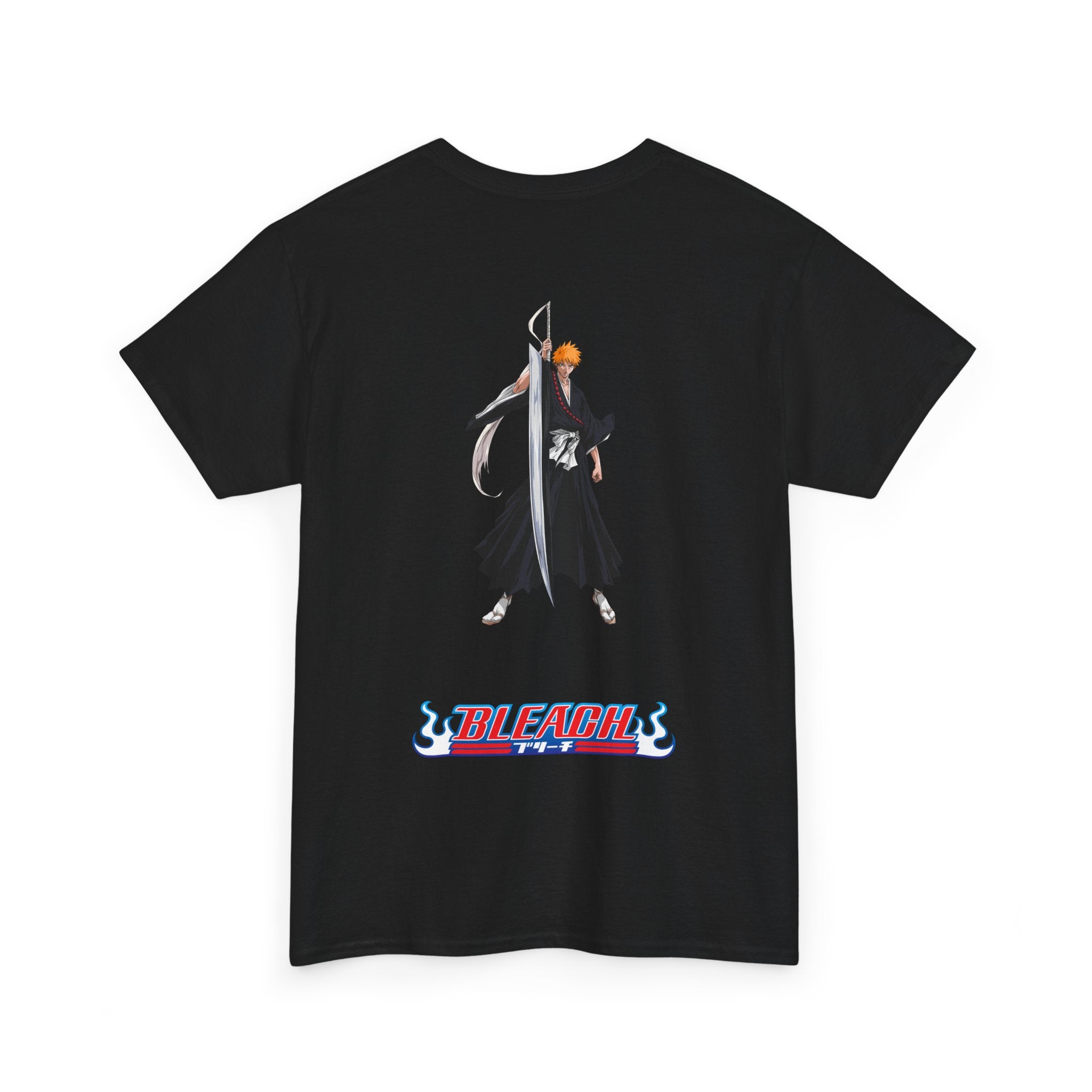 Anime T-Shirt Bleach "Ichigo Kurosaki" Back Graphic PlusVibe (Έως 5XL)