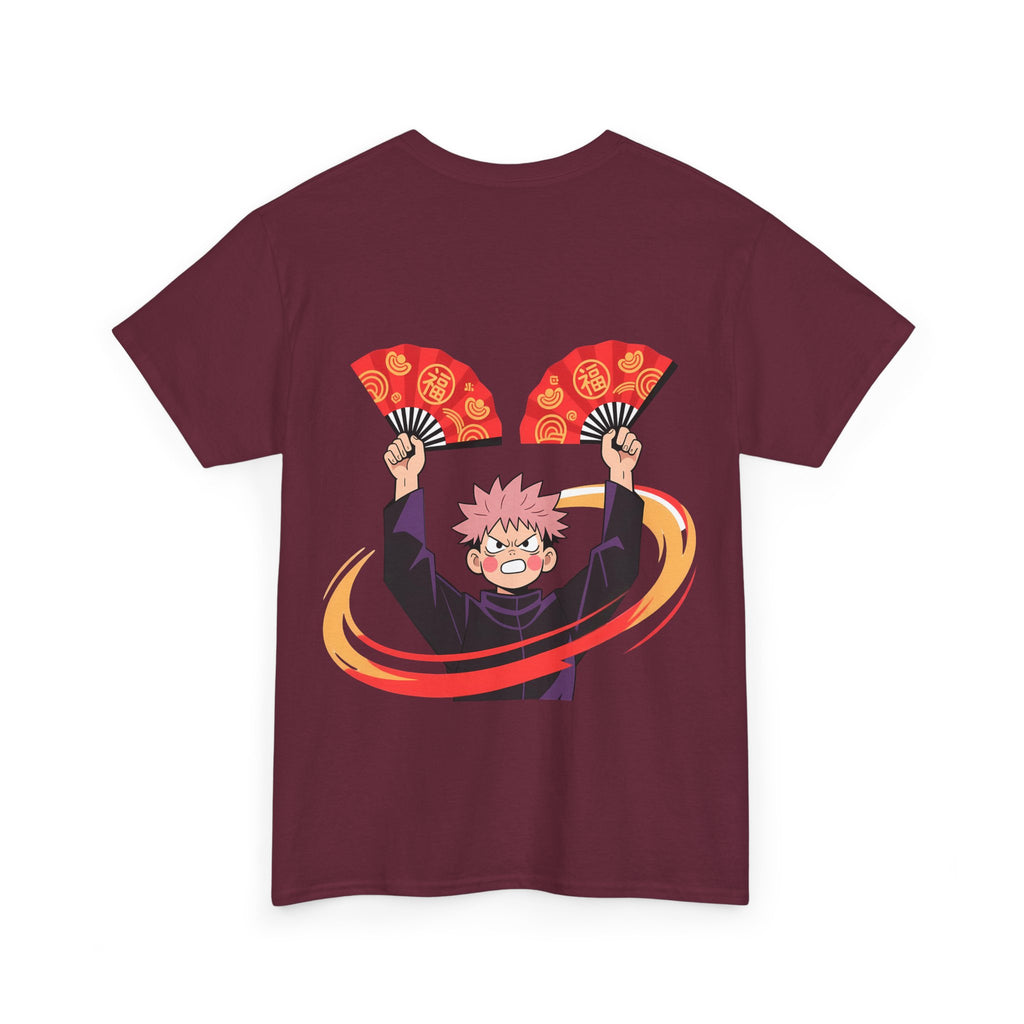 Anime T-Shirt "Itadori Divergent Fist" PlusVibe (Έως 5XL)