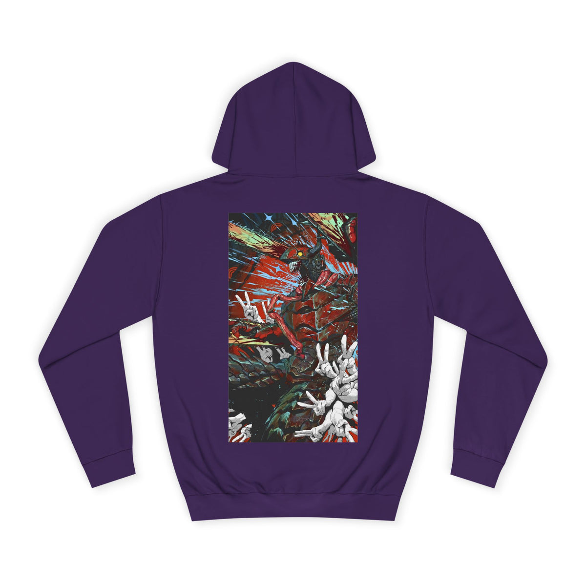 Anime Hoodie "Denji Demon Final Form" PlusVibe (Έως 5XL)