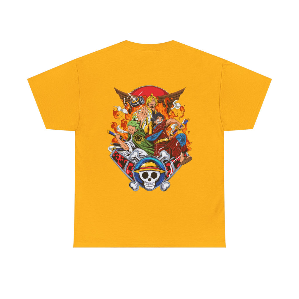 Anime T-Shirt One Piece "Power Trio" PlusVibe (Έως 5XL)