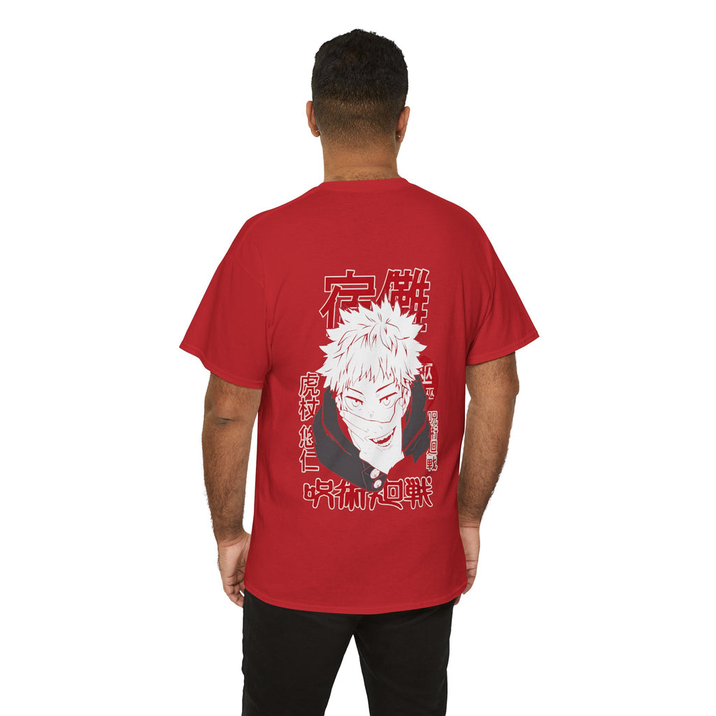 Anime T-Shirt "Yuji Itadori Sukuna Hand" PlusVibe (Έως 5XL)