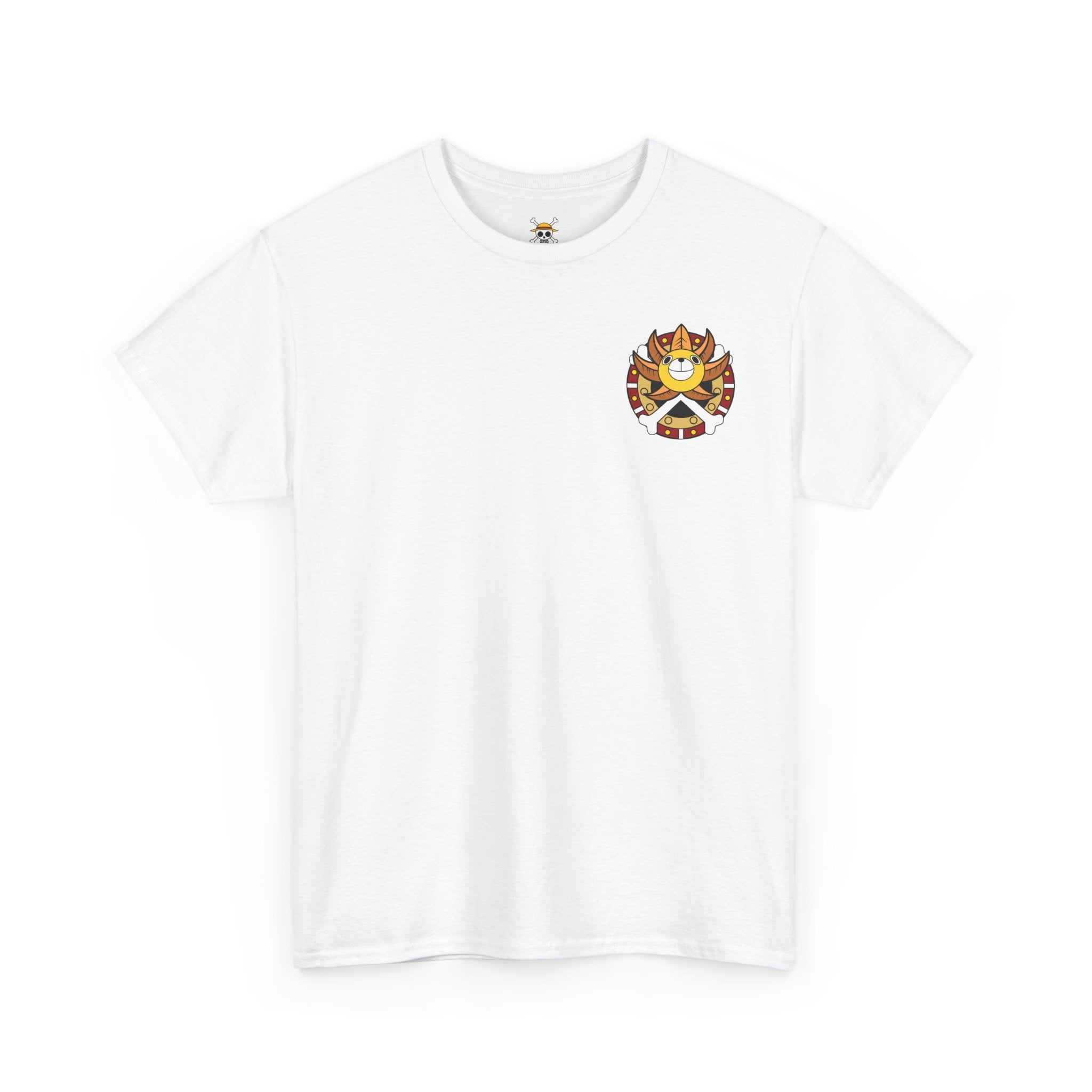 Graphic Anime Μπλούζα Franky – Retro Chest & Back Print