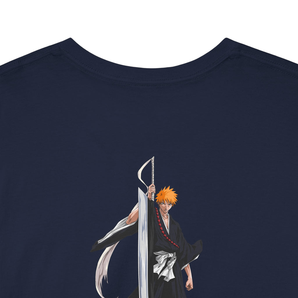Anime T-Shirt Bleach "Ichigo Kurosaki" Back Graphic PlusVibe (Έως 5XL)