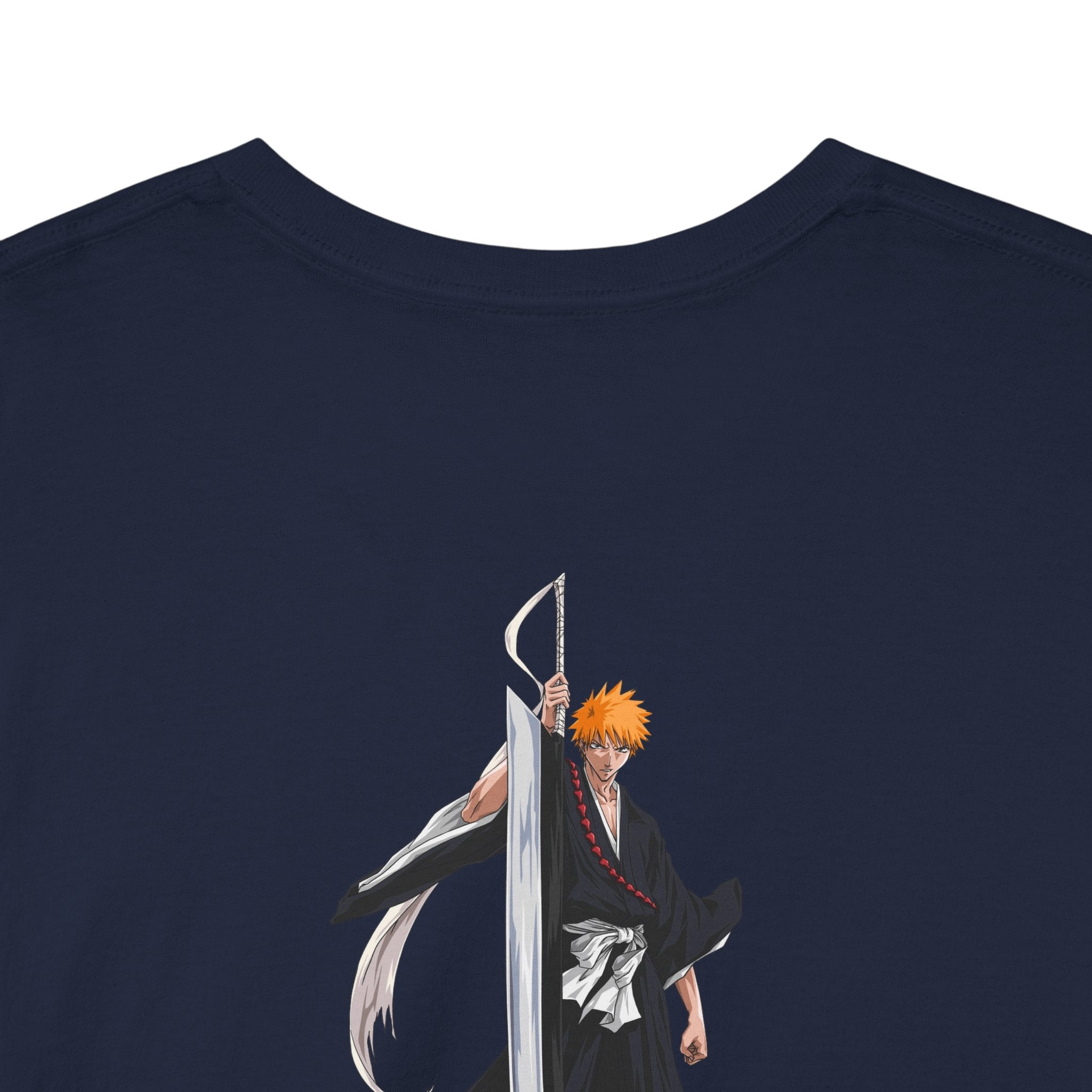 Anime T-Shirt Bleach "Ichigo Kurosaki" Back Graphic PlusVibe (Έως 5XL)