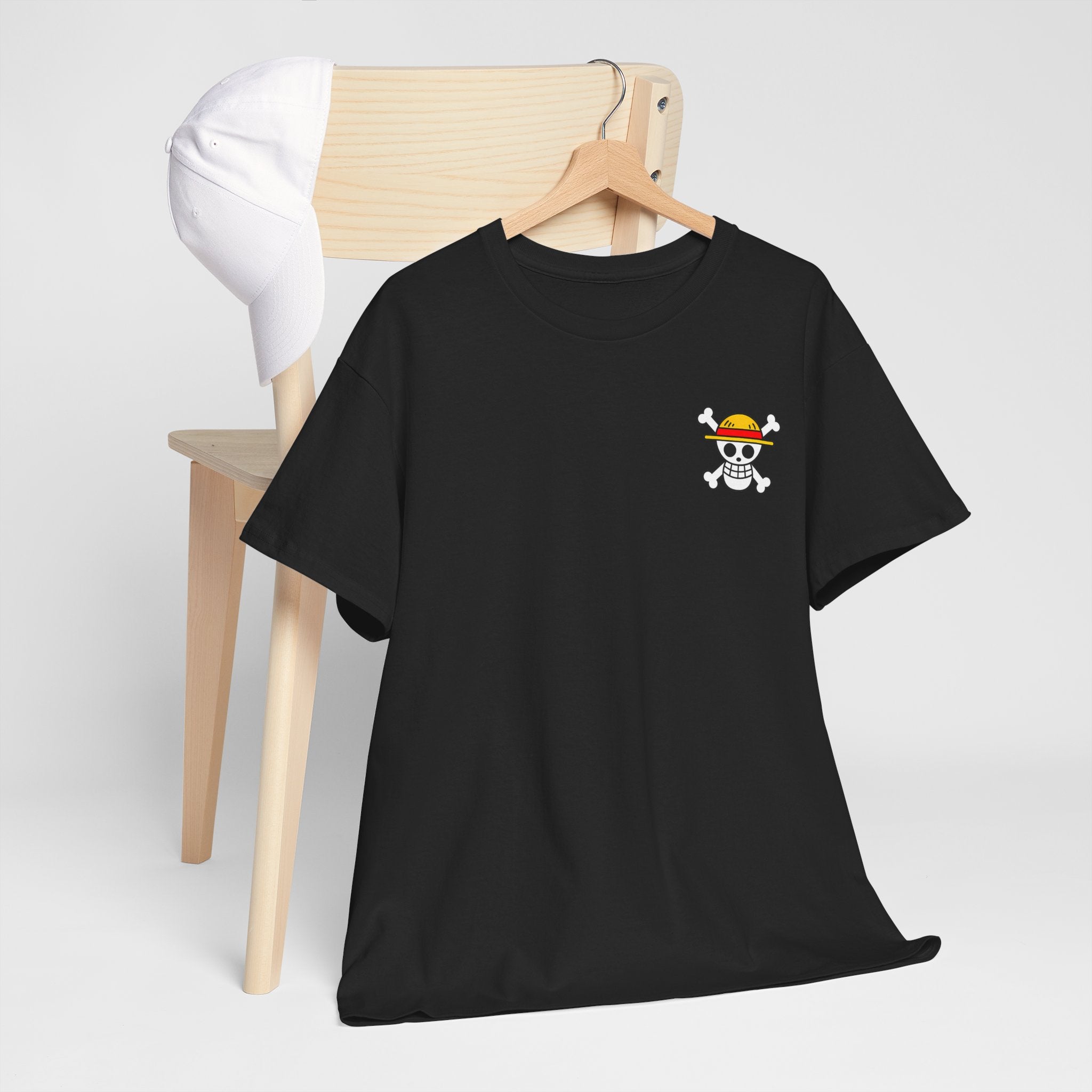 Anime T-Shirt "Zoro Jolly Roger" Backprint PlusVibe (Έως 5XL)
