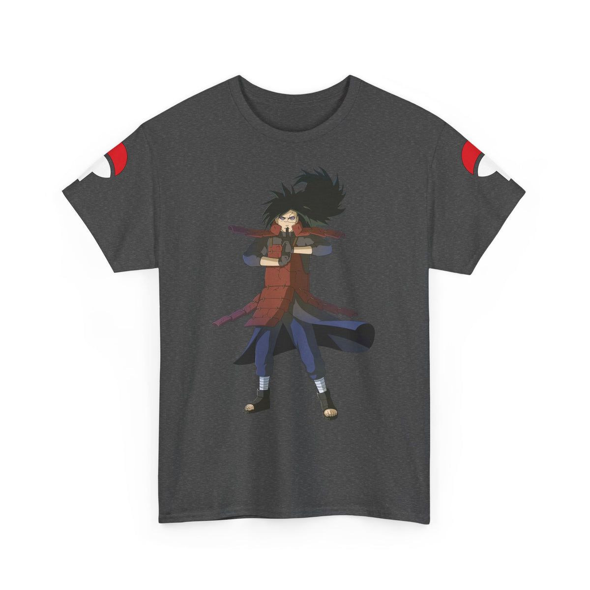 Graphic Anime Μπλούζα Madara – Premium Red Uchiha Symbol Tee