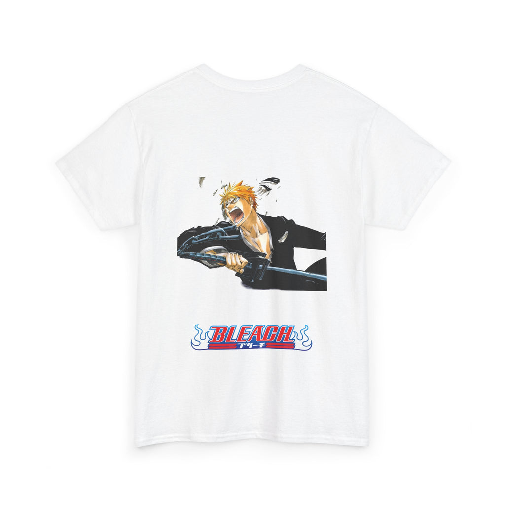 Graphic Anime Μπλούζα Bleach Retro Logo – Vintage Back Print