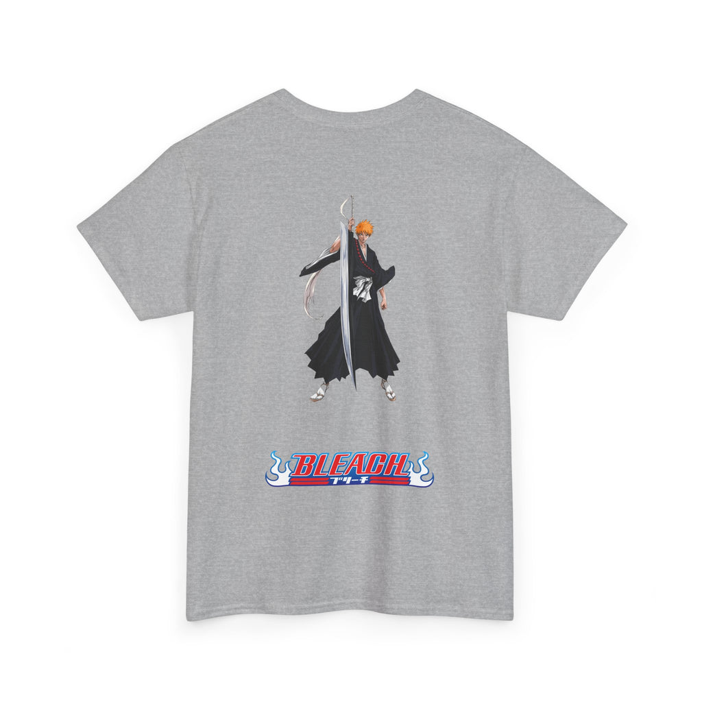Anime T-Shirt Bleach "Ichigo Kurosaki" Back Graphic PlusVibe (Έως 5XL)