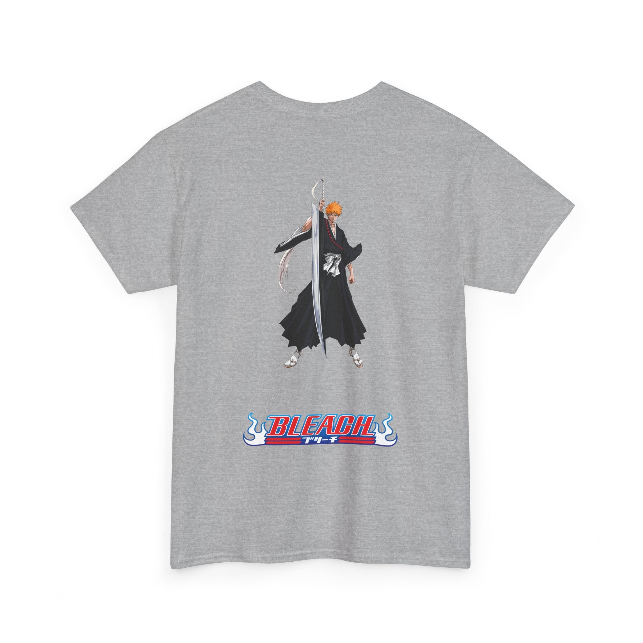 Anime T-Shirt Bleach "Ichigo Kurosaki" Back Graphic PlusVibe (Έως 5XL)