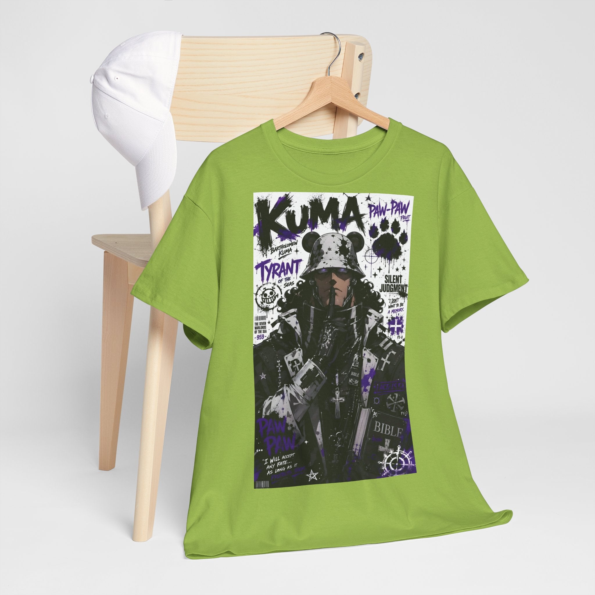 Anime T-Shirt "Bartholomew Kuma Streetwear" PlusVibe (Έως 5XL)