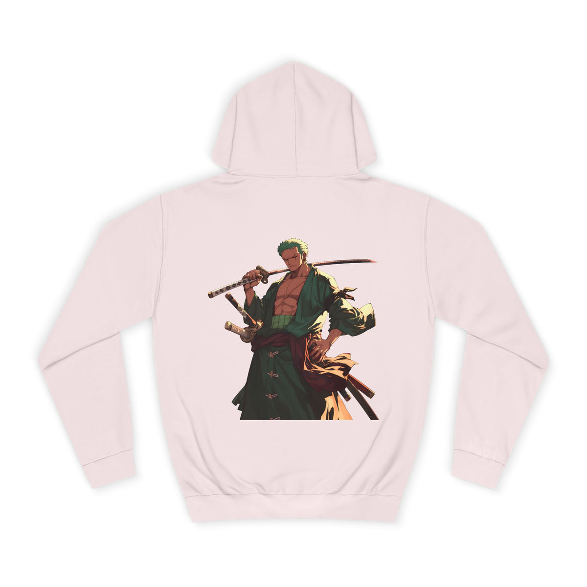 Anime Hoodie "Roronoa Zoro Outline" PlusVibe (Έως 5XL)