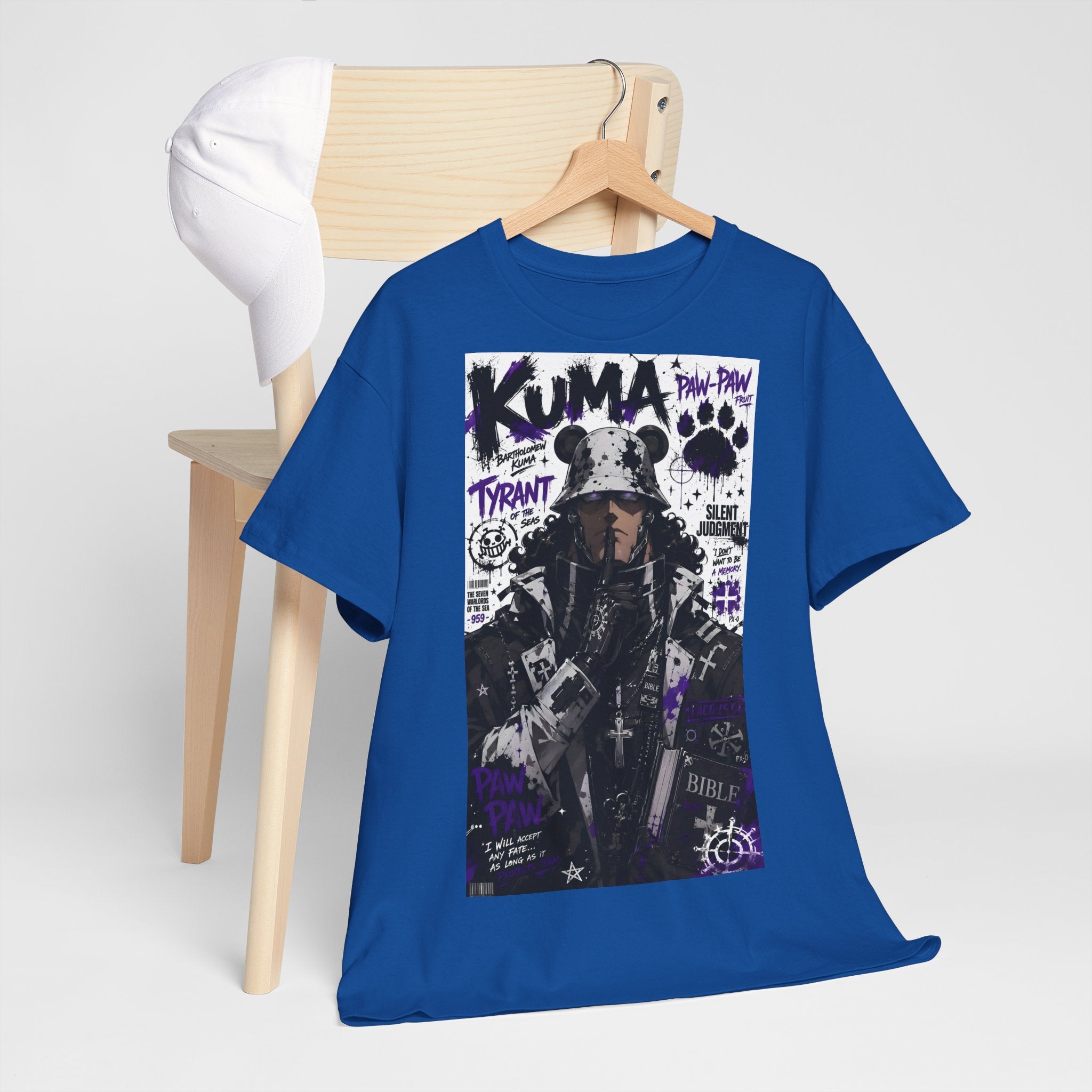 Anime T-Shirt "Bartholomew Kuma Streetwear" PlusVibe (Έως 5XL)