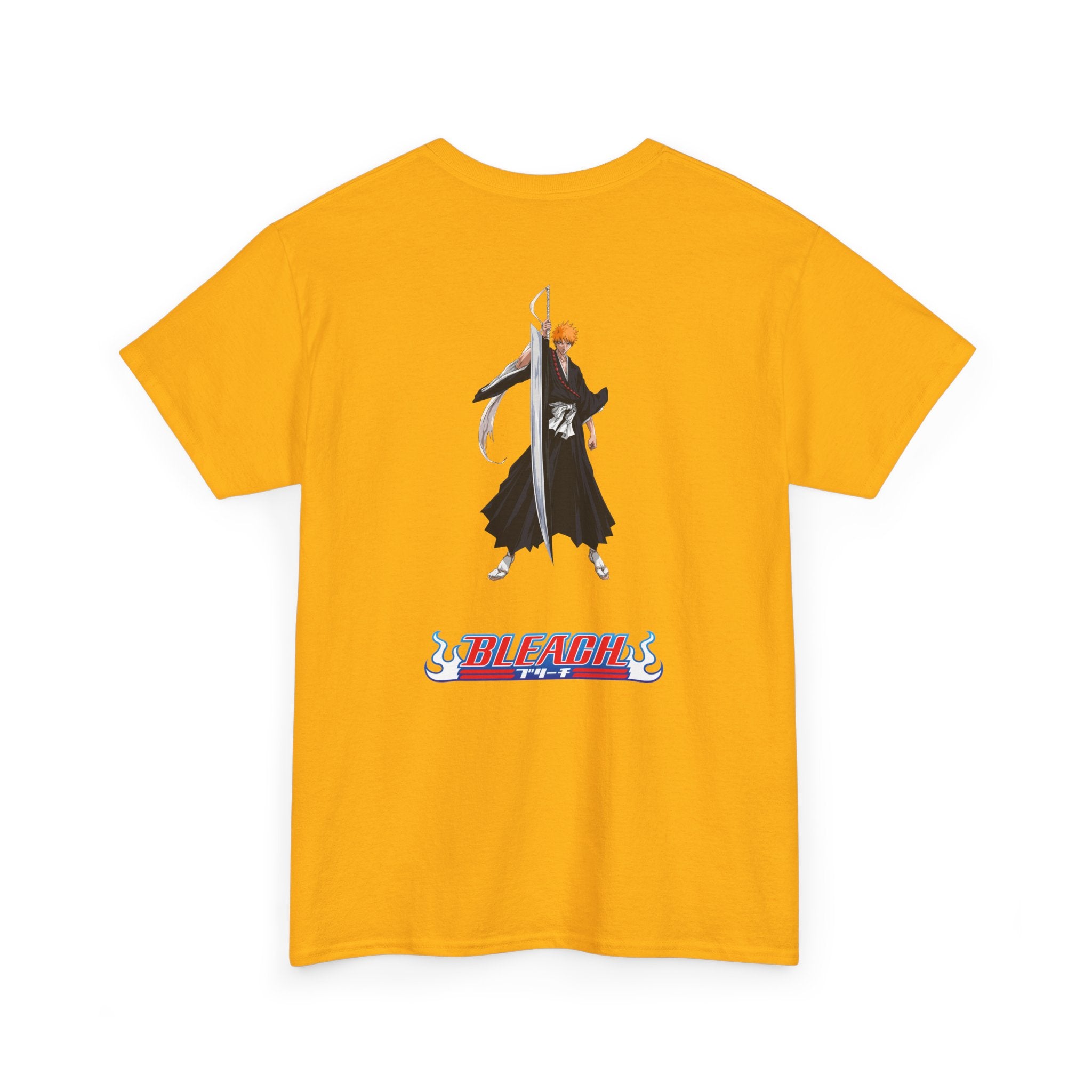 Anime T-Shirt Bleach "Ichigo Kurosaki" Back Graphic PlusVibe (Έως 5XL)