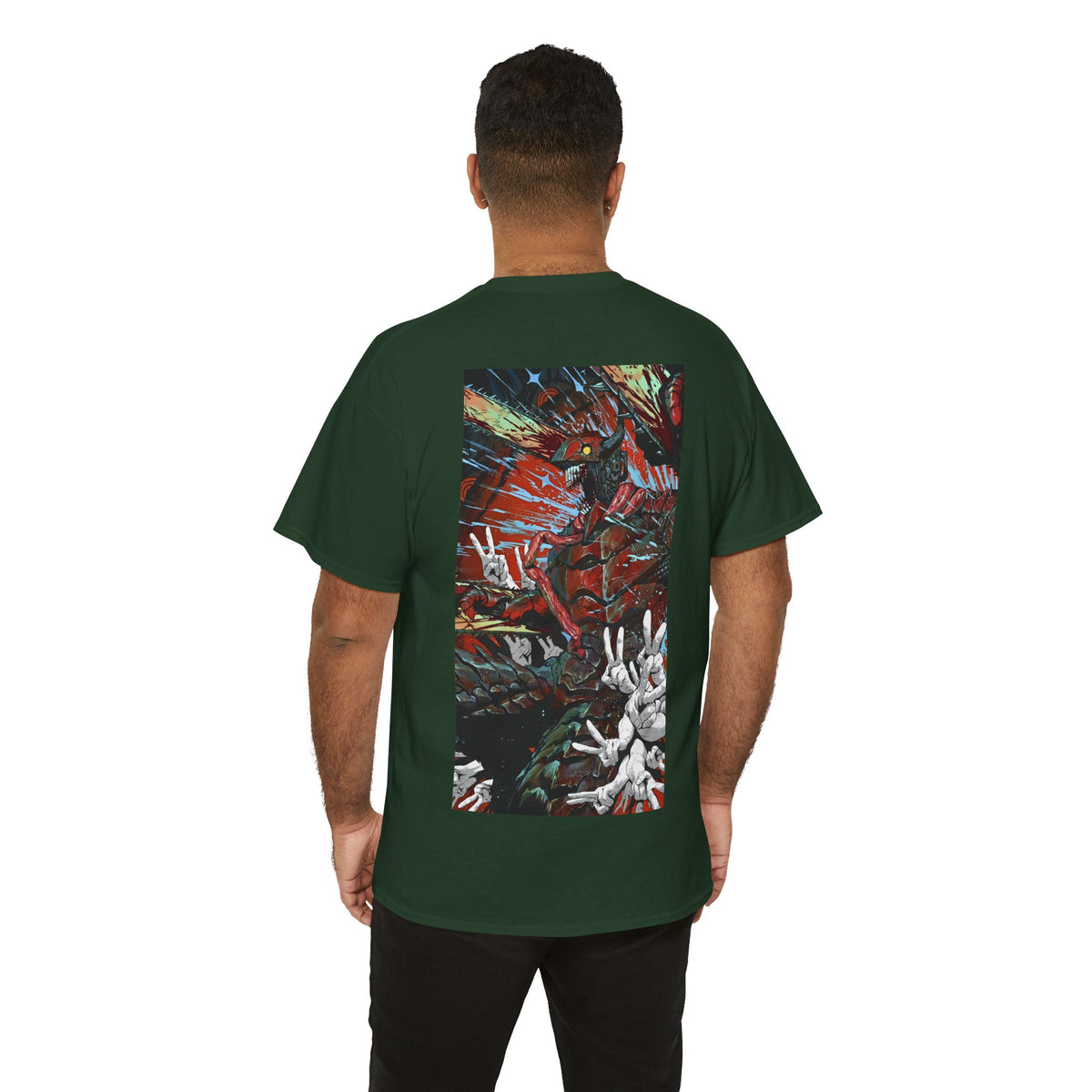Anime T-Shirt "Denji Demon Final Form" PlusVibe (Έως 5XL)