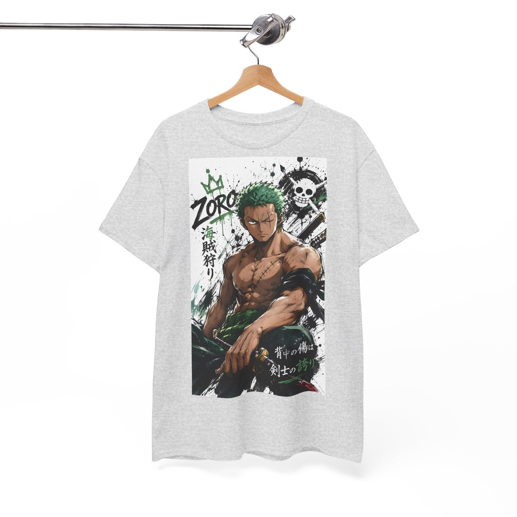 Anime T-Shirt "Roronoa Zoro Streetwear" PlusVibe (Έως 5XL)