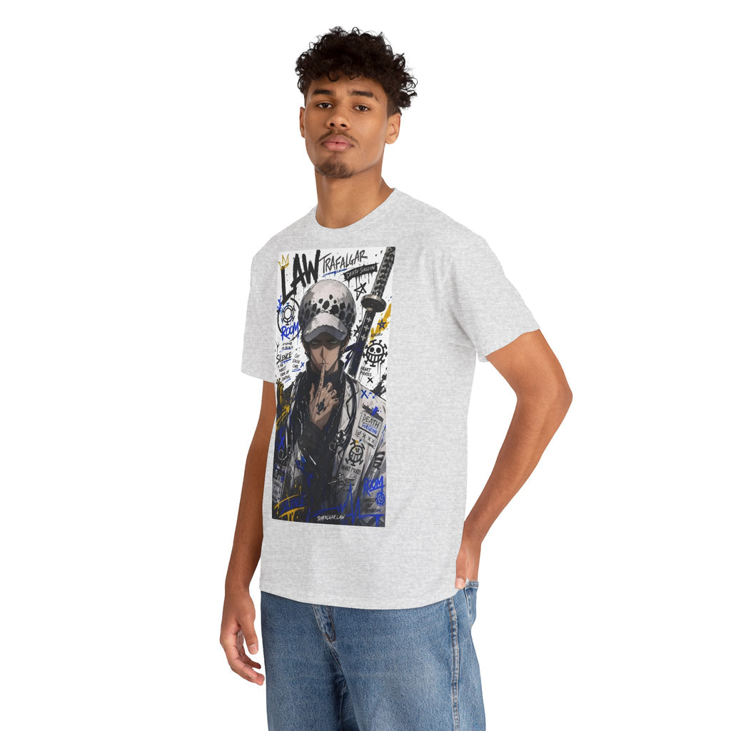 Anime T-Shirt "Trafalgar Law Streetwear" PlusVibe (Έως 5XL)