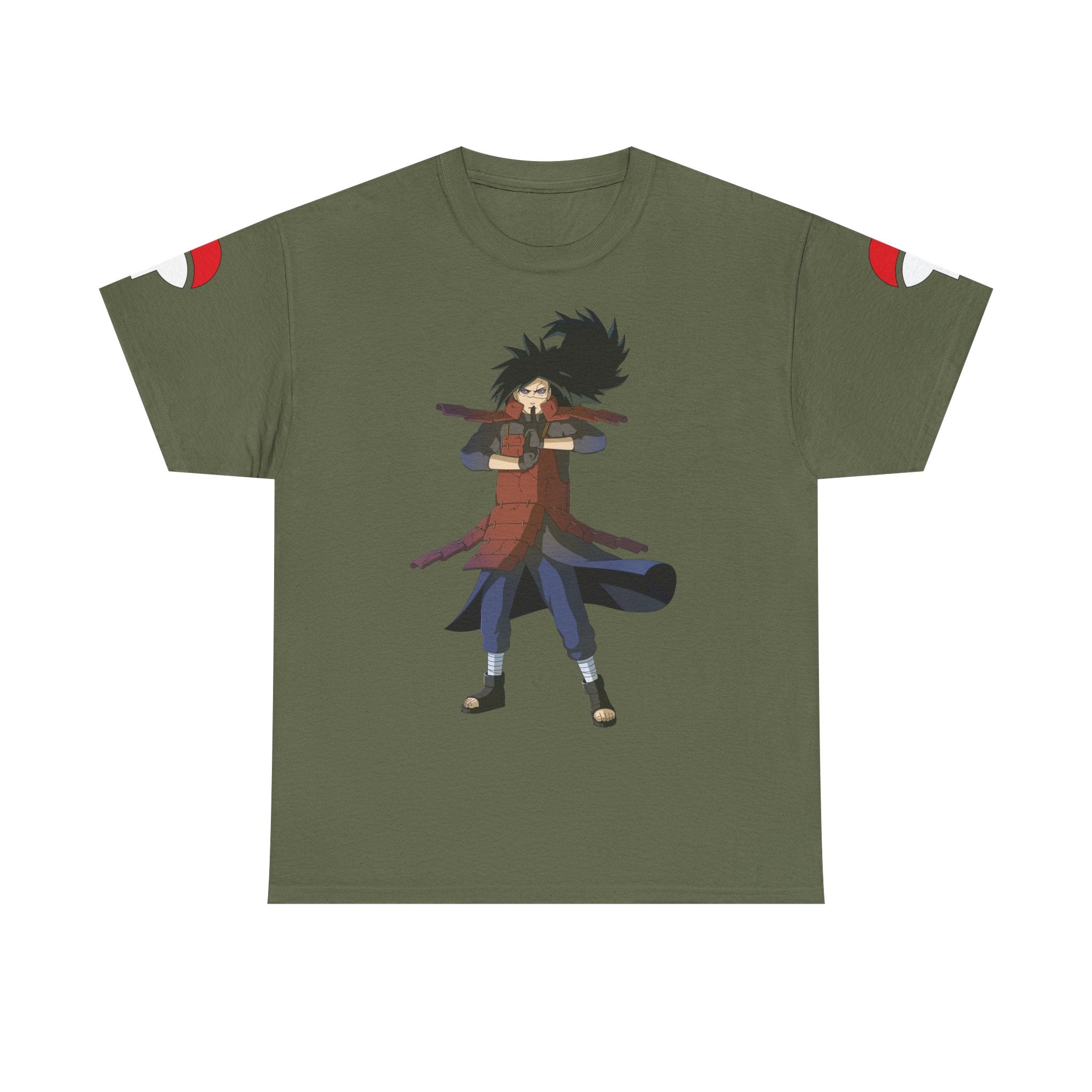 Graphic Anime Μπλούζα Madara – Premium Red Uchiha Symbol Tee