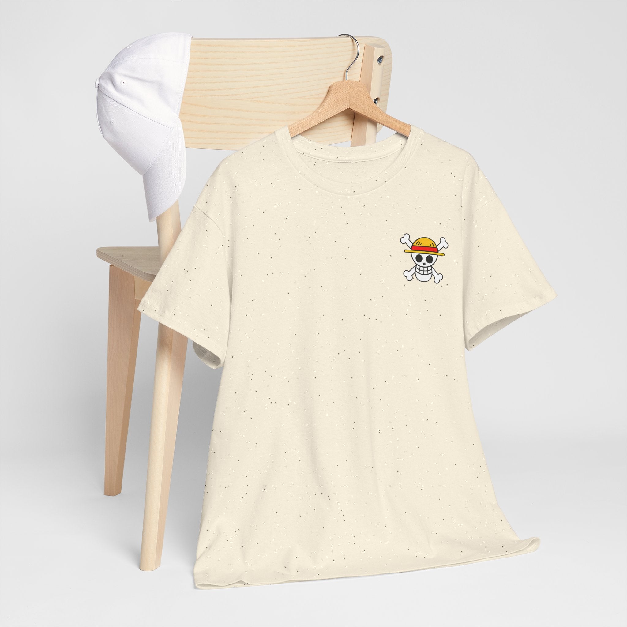 Anime T-Shirt "Zoro Jolly Roger" Backprint PlusVibe (Έως 5XL)