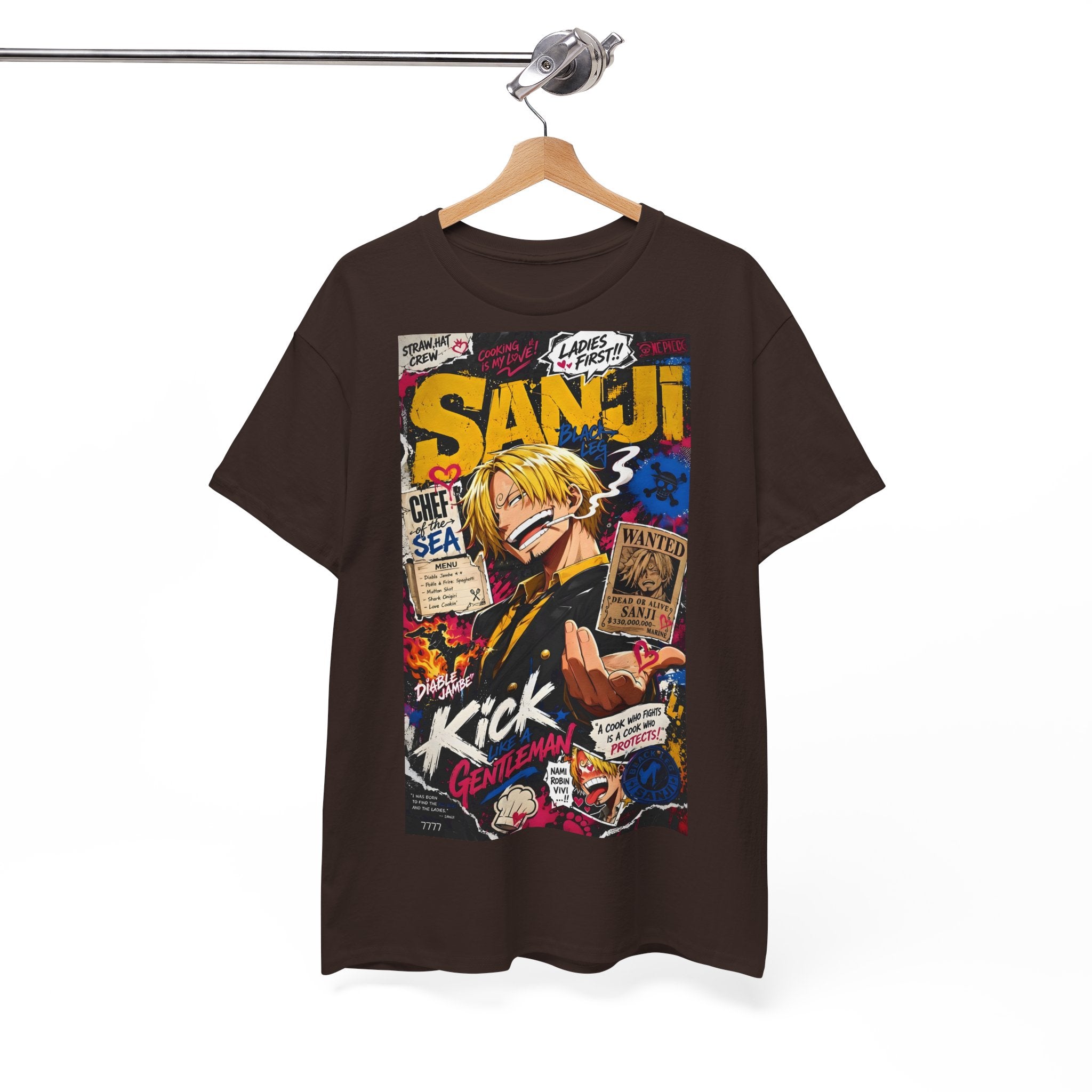 Anime T-Shirt "Vinsmoke Sanji Streetwear" PlusVibe (Έως 5XL)