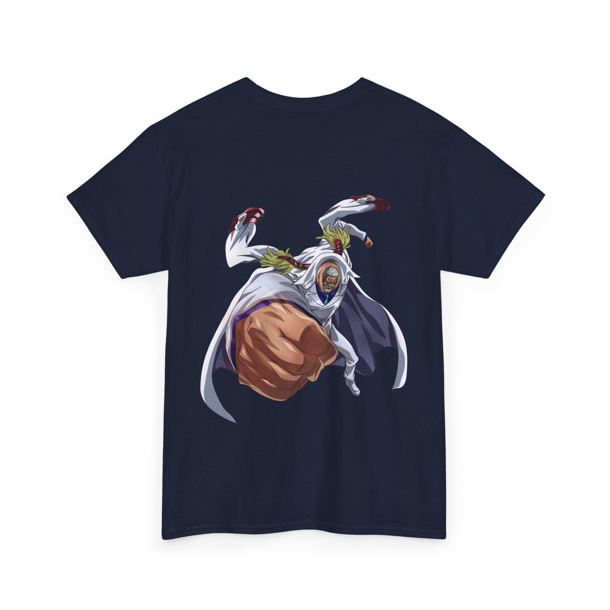 Anime T-Shirt "Garp Hero of Marines" Backprint PlusVibe (Έως 5XL