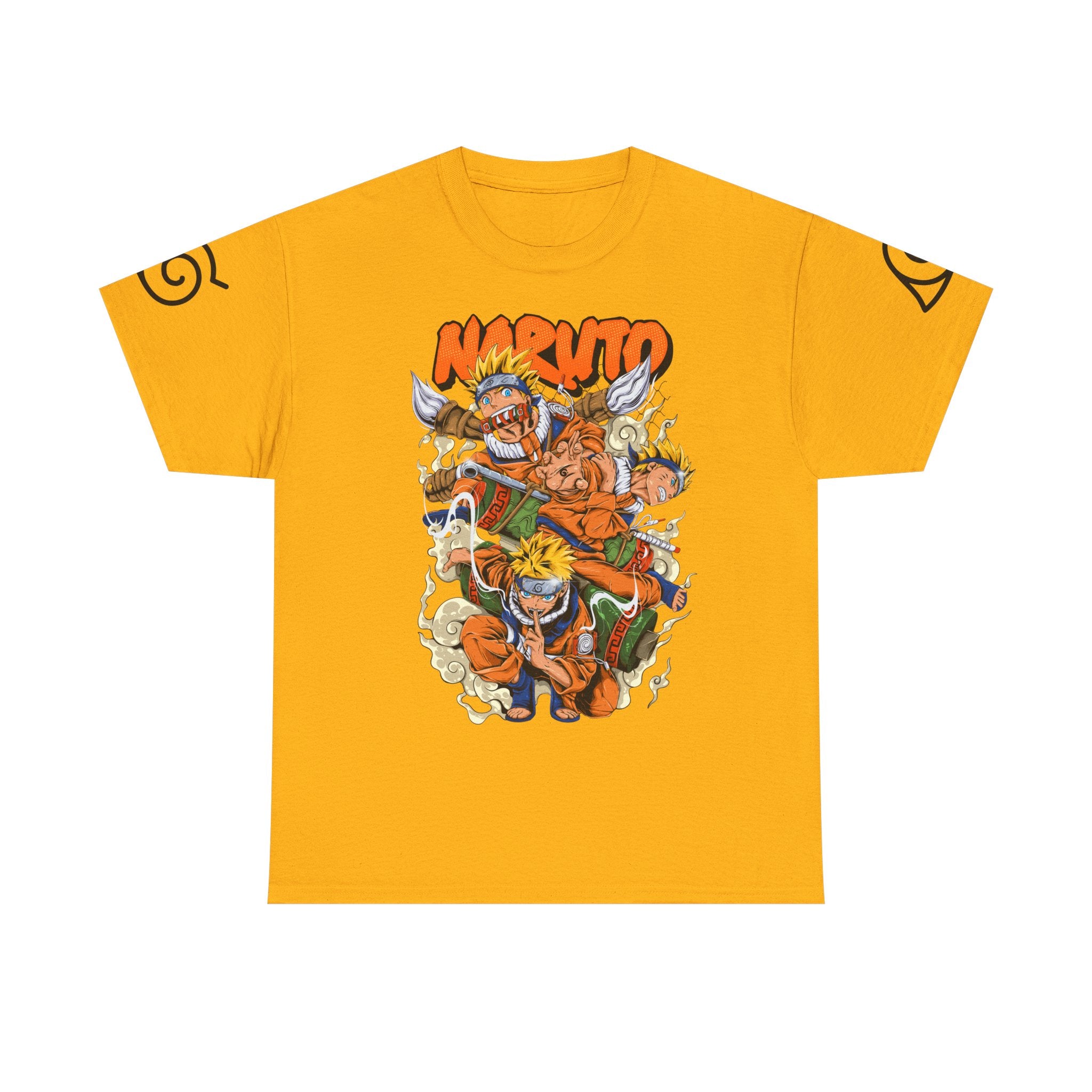 Graphic Anime Μπλούζα Naruto – Premium Character Collage Tee