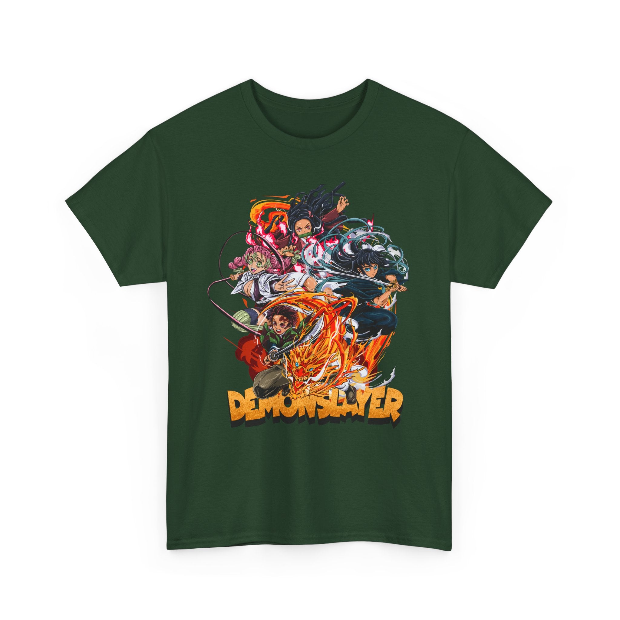 Anime T-Shirt "Demon Slayer Collage" PlusVibe (Έως 5XL)