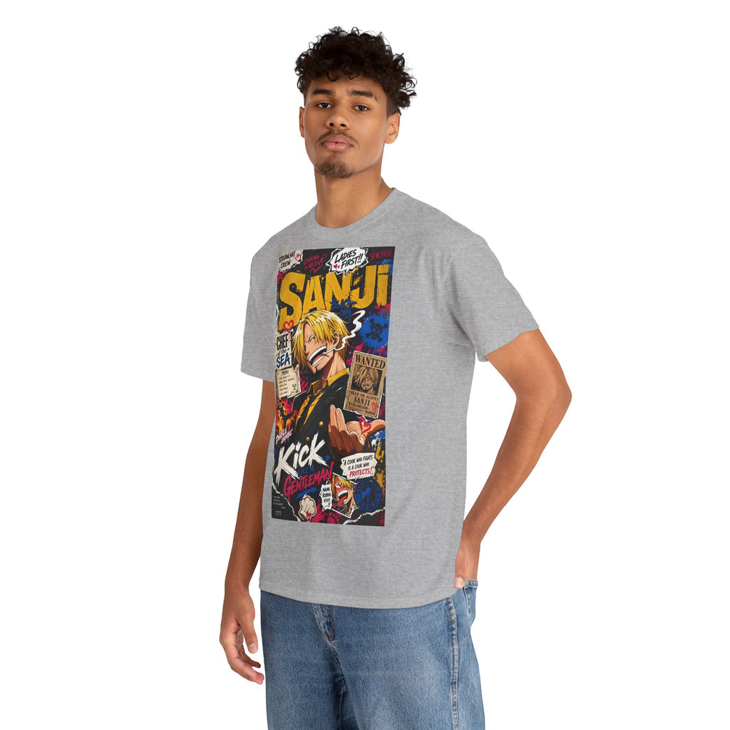 Anime T-Shirt "Vinsmoke Sanji Streetwear" PlusVibe (Έως 5XL)
