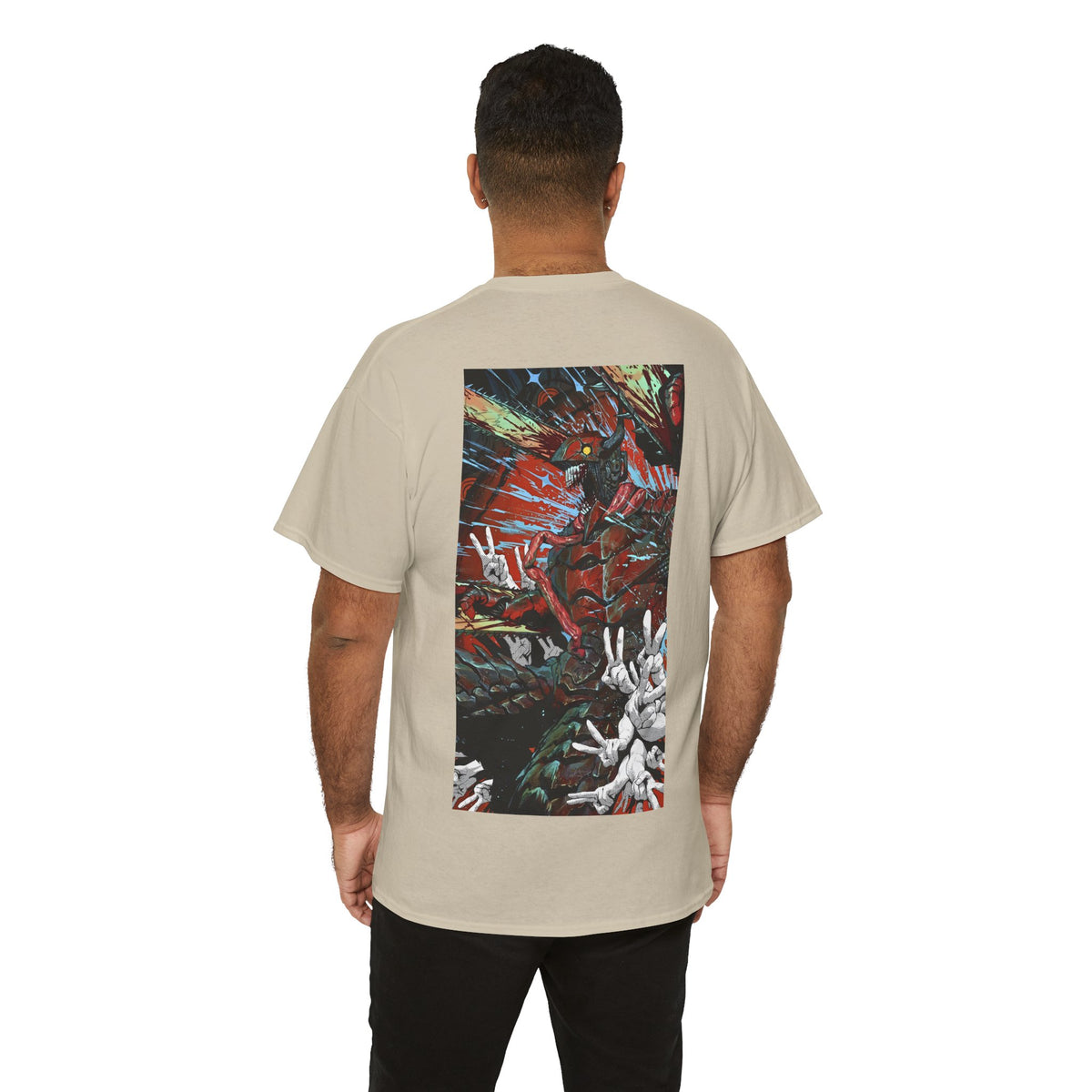 Anime T-Shirt "Denji Demon Final Form" PlusVibe (Έως 5XL)