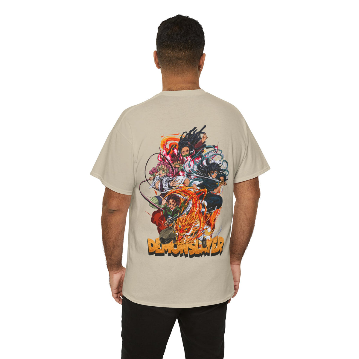 Anime T-Shirt "Demon Slayer Collage" PlusVibe (Έως 5XL)
