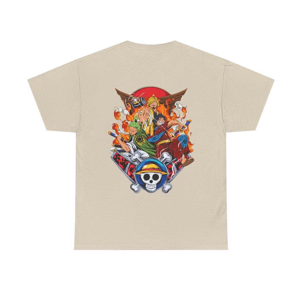 Anime T-Shirt One Piece "Power Trio" PlusVibe (Έως 5XL)