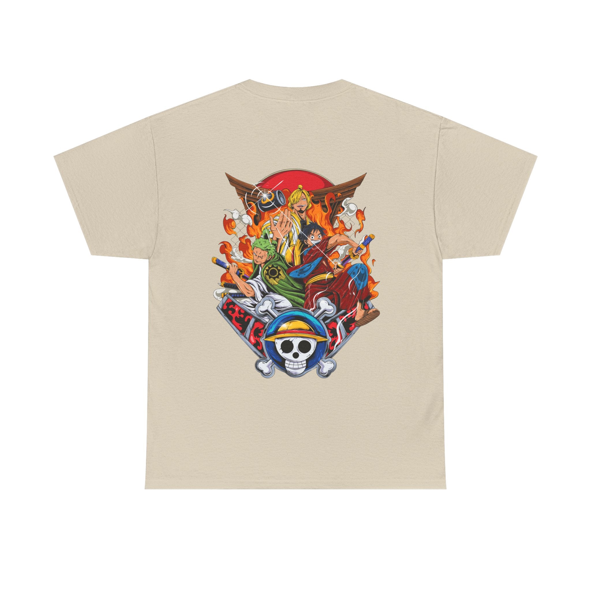 Anime T-Shirt One Piece "Power Trio" PlusVibe (Έως 5XL)