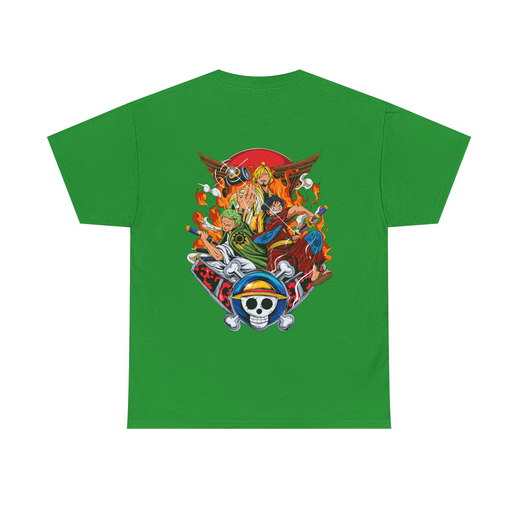 Anime T-Shirt One Piece "Power Trio" PlusVibe (Έως 5XL)