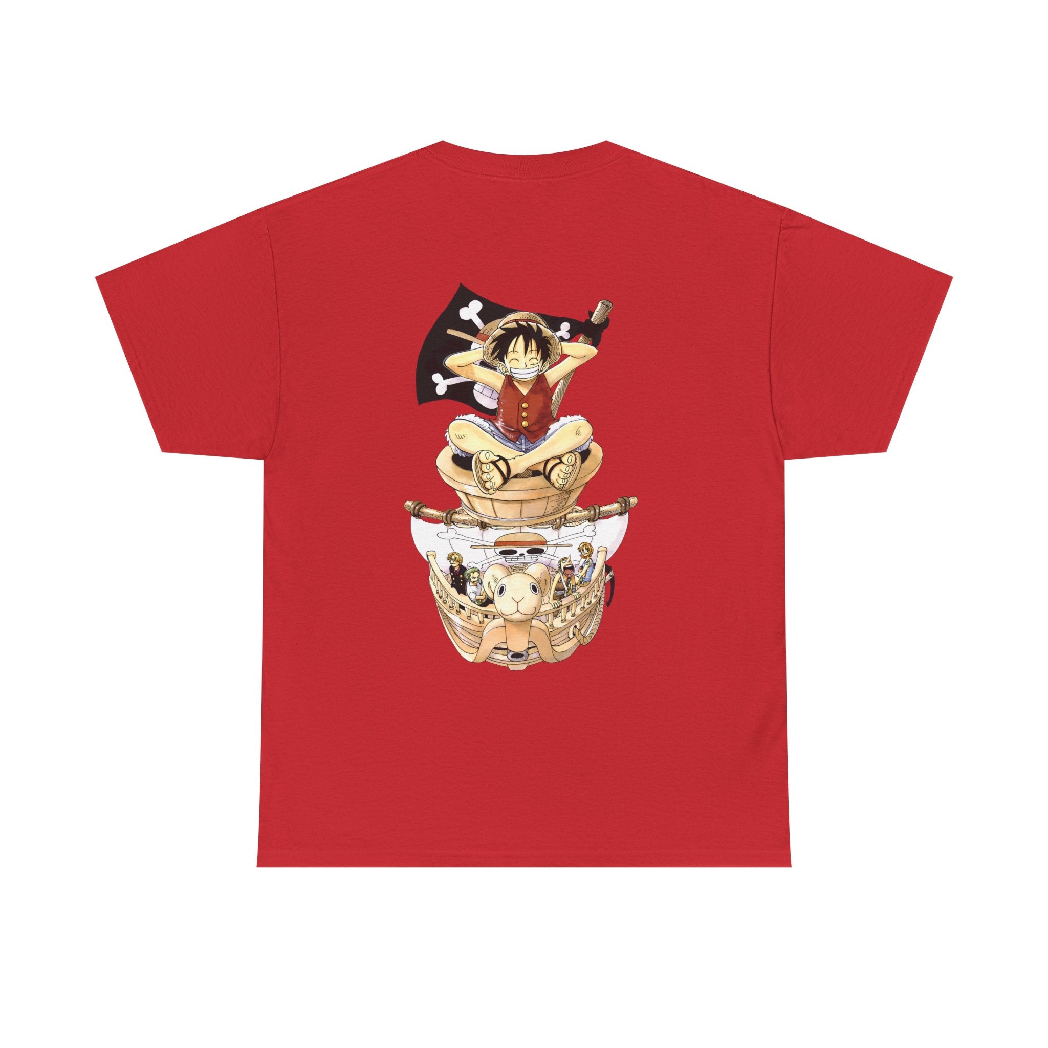 Anime T-Shirt One Piece "Luffy" PlusVibe (Έως 5XL)