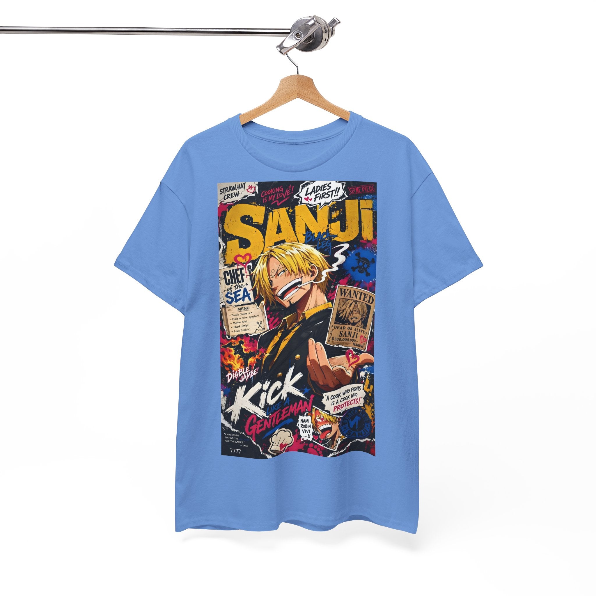 Anime T-Shirt "Vinsmoke Sanji Streetwear" PlusVibe (Έως 5XL)