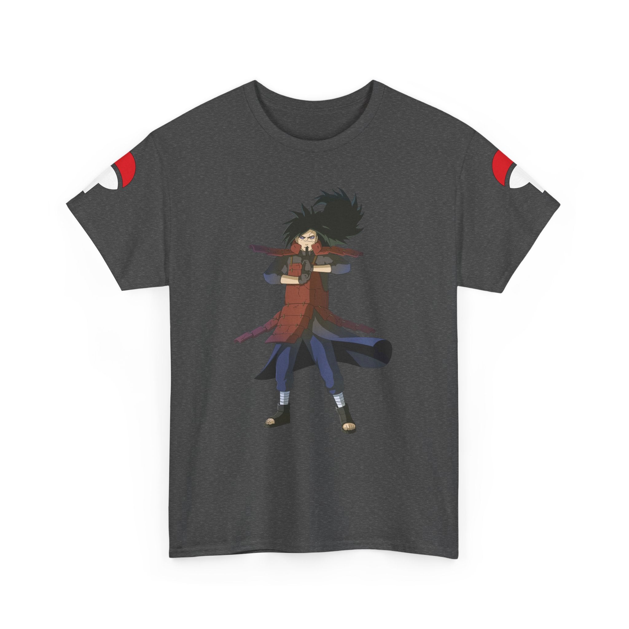 Graphic Anime Μπλούζα Madara – Premium Red Uchiha Symbol Tee