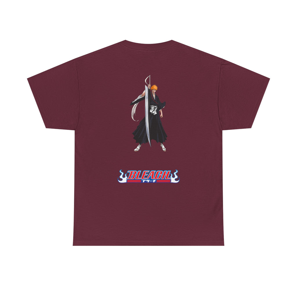 Anime T-Shirt Bleach "Ichigo Kurosaki" Back Graphic PlusVibe (Έως 5XL)