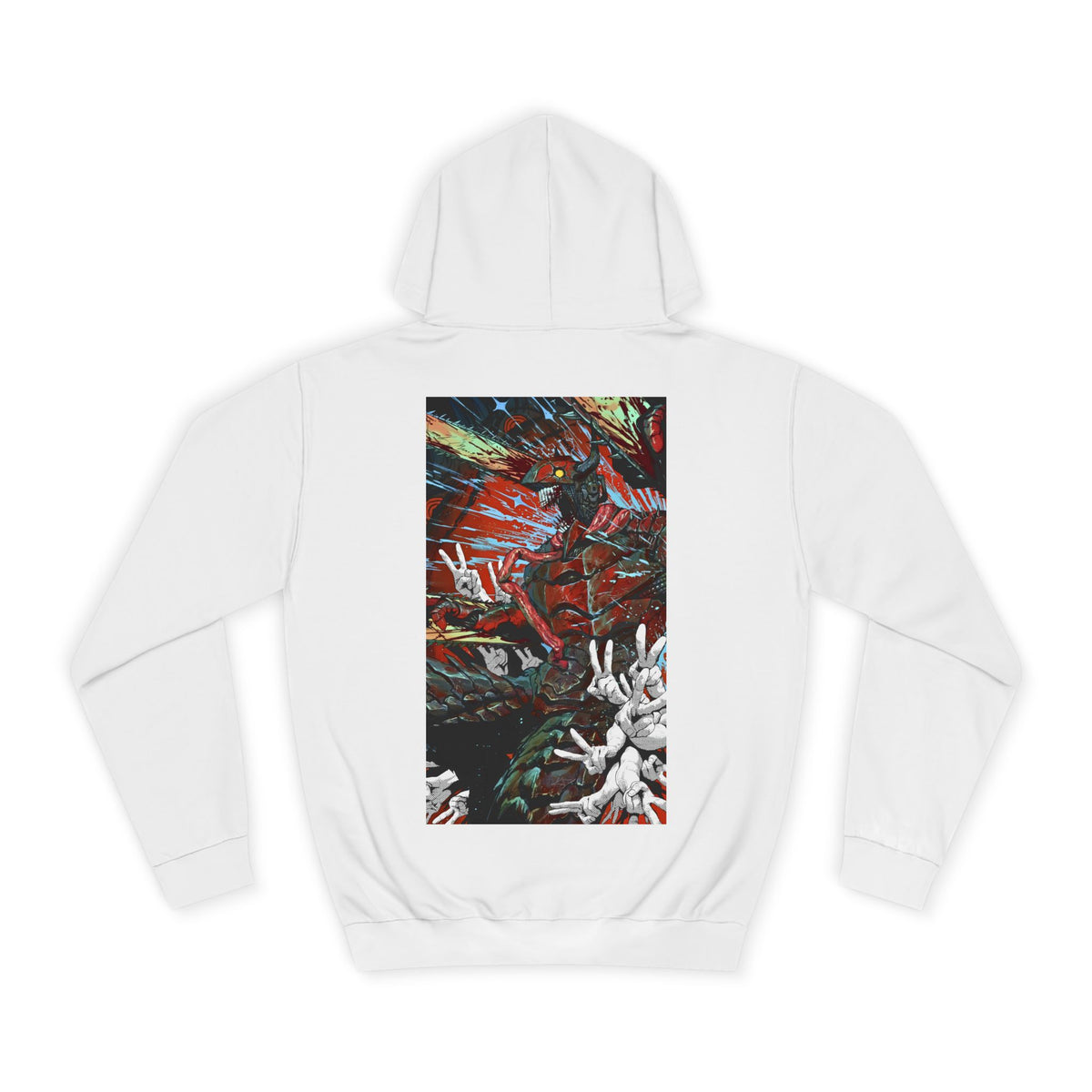 Anime Hoodie "Denji Demon Final Form" PlusVibe (Έως 5XL)