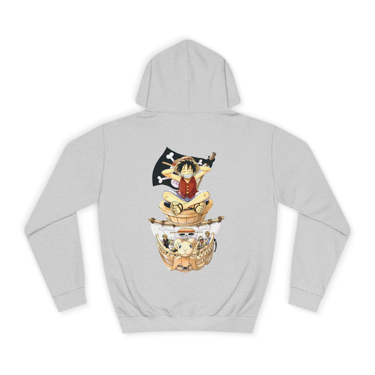 Anime Hoodie One Piece "Luffy" PlusVibe (Έως 5XL)