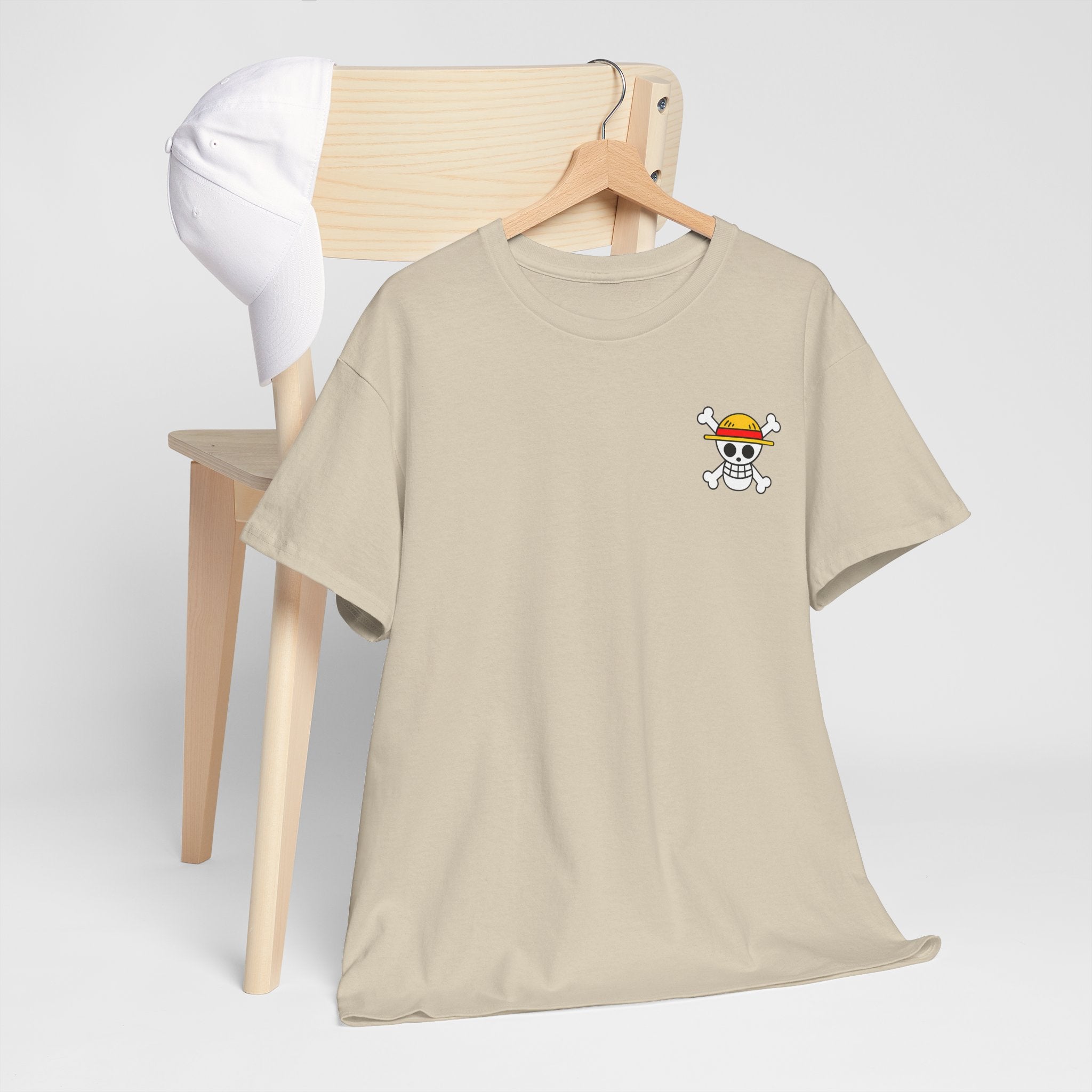 Anime T-Shirt "Zoro Jolly Roger" Backprint PlusVibe (Έως 5XL)