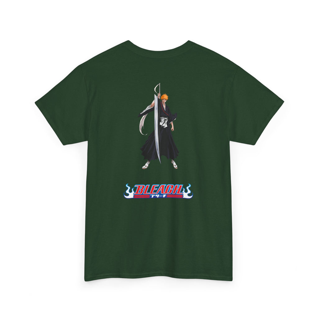 Anime T-Shirt Bleach "Ichigo Kurosaki" Back Graphic PlusVibe (Έως 5XL)