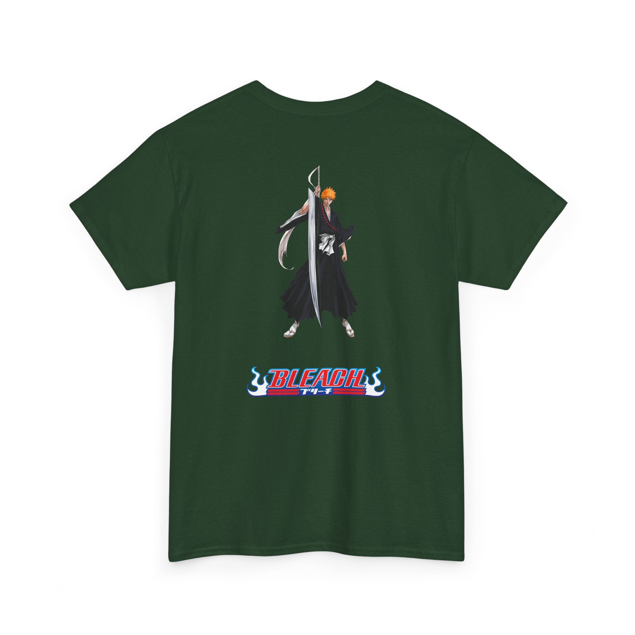 Anime T-Shirt Bleach "Ichigo Kurosaki" Back Graphic PlusVibe (Έως 5XL)